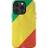 Republic of the Congo Flag Distressed iPhone 15 Pro Impact Case